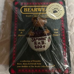 Vintage Boyds Bears & Friends Bearwear Brooch